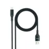 Nanocable Lightning USB 2.0 1m Macho/Macho