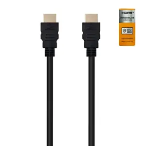 Nanocable 10.15.3601 1m HDMI Macho/Macho Preto