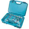 Makita E-10883 Conjunto de Chaves, Pontas e Copos 221 peças