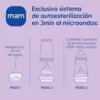 MAM Mam Biberão Anti-colicas 320ml Rosa Silicone
