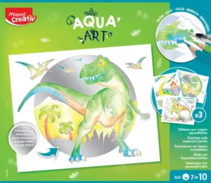 Maped Criativo Caixa de Pintura Aqua’art Dinossauros 7 anos