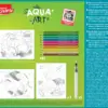 Maped Criativo Caixa de Pintura Aqua’art Dinossauros 7 anos