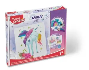 Maped Linha Aqua’art Brinquedo de Arte Unicórnios para Crianças a partir de 7 anos