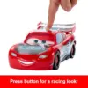 Mattel Carro de Brinquedo Raio McQueen 23cm Derriape e Corre