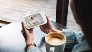 Motorola Monitor Bebê Digital 5 Polegadas Câmara