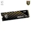 MSI Spatium M460 1TB NVMe PCIe Gen4