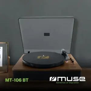 Muse MT-106 BT Gira-Discos Estéreo