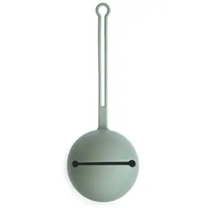 Mushie Porta Chupetas Silicone Cambridge Blue