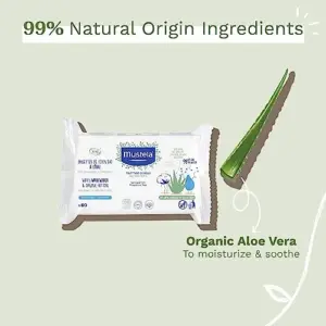 Mustela Toalhetes Água Bio 60 Unidades