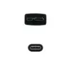 Nanocable 10.01.1201-BK Cabo USB 1m USB-C Micro-USB B
