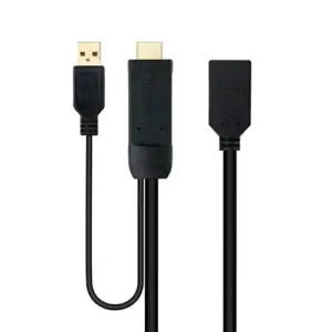 Nanocable 10.16.0205 0,2m HDMI para DisplayPort Preto