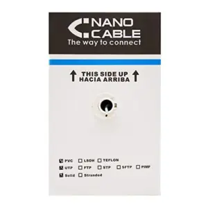Nanocable 10.20.0304-FLEX Cabo de Rede Cat.5e UTP AWG24 Flexível