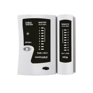 Nanocable Testador automático de cabo RJ45