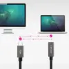 Nanocable USB-C 3.2 Gen 2×2 0,5 m USB-C Reversível