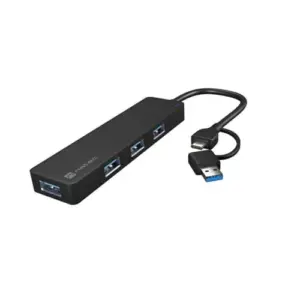 Natec Mayfly Hub USB-C 3.0 4 portas