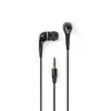 Nedis HPWD1001 Auriculares Fio In-ear Conector 3,5 mm Preto