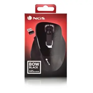 NGS Bow Rato Sem Fios 1600 DPI RF Preto