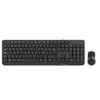 NGS Cocoa Kit Teclado com Fios Preto Com Fios