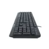 NGS NGS-KEYBOARD-0344 Teclado USB QWERTY Espanhol Preto Com Fio