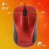 NGS Rato Ótico Crew 1200 DPI USB Vermelho