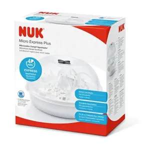 Nuk Esterilizador Microondas Capacidade para 4 Biberões