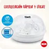 Nuk Esterilizador Microondas Capacidade para 4 Biberões