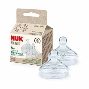 Nuk Tetina Silicone M Médio Natural