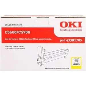 OKI 43381705 Toner Amarelo 20.000 páginas