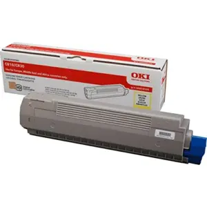 OKI C810 C830n toner amarelo