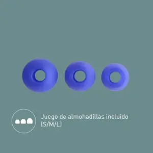 Panasonic RP-TCM115E-A Auriculares internos conforto azul