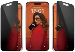PanzerGlass iPhone 15 Pro Película Ecrã Privacidade