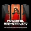 PanzerGlass iPhone 15 Pro Película Ecrã Privacidade