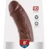 Pipedream King Cock 8″ Marrom Realístico com Ventosa