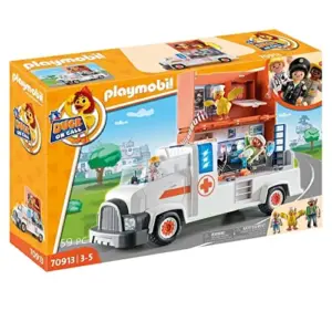 Playmobil Ambulância Duck on Call 3+ conjunto