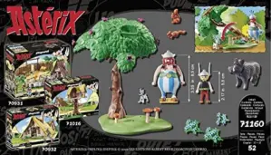 Playmobil Astérix Caça ao Javali 5 anos Conjunto