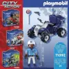 Playmobil City Action Police Speed Quad 4 Anos Conjunto