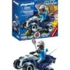 Playmobil City Action Police Speed Quad 4 Anos Conjunto