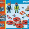 Playmobil City Action Resgate Marítimo Mergulhador com Drone 4+ Conjunto
