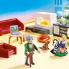 Playmobil Dollhouse Sala de Estar Acolhedora 4+ Conjunto