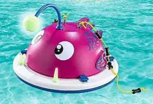 Playmobil Família Diversão Ilha de Escalada Natação 4 anos Conjunto