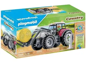 Playmobil Linha Country Trator Grande 4 Anos Conjunto