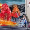 Playmobil Naruto Sasuke vs Itachi 5 anos Conjunto