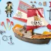 Playmobil Pirates Barco Pirata 4 anos Conjunto