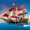 Playmobil Pirates Barco Pirata 4 anos Conjunto