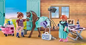 Playmobil Veterinário de Cavalos 4 anos Conjunto