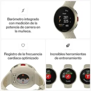 PolarPro Pacer Pro Champ Gold Ultraleve Smartwatch GPS 100h