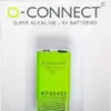 Q-Connect Pilha Alcalina 9V