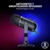 Razer Seiren V2 Pro Microfone Profissional USB Com Filtro Passo-Alto