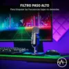 Razer Seiren V2 Pro Microfone Profissional USB Com Filtro Passo-Alto