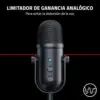 Razer Seiren V2 Pro Microfone Profissional USB Com Filtro Passo-Alto